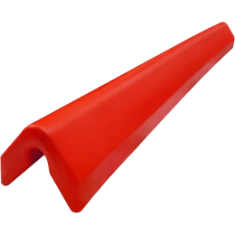 Причальный кранец L-образный красный 890х110х80 мм (ДУ-1-К, 10258121)